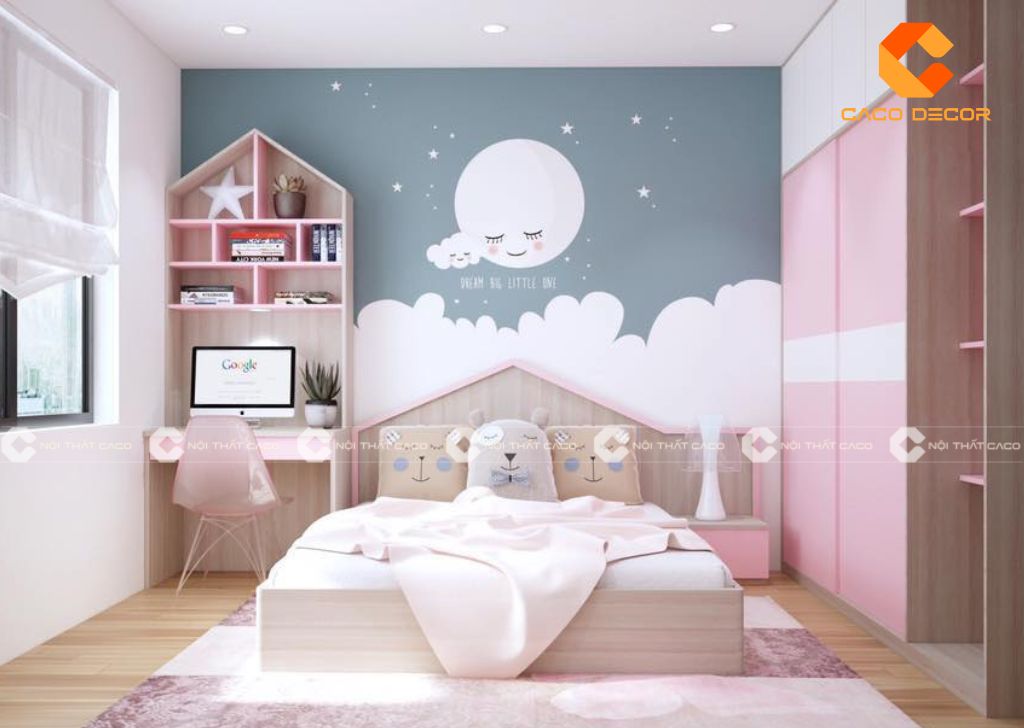 Gợi Ý 99+ Mẫu Thiết Kế Nội Thất Phòng Trẻ Em Đẹp, Sáng Tạo 7
