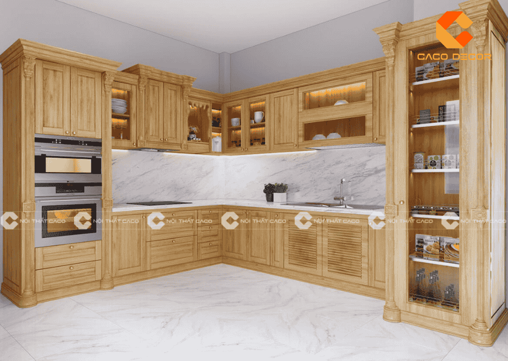 Các Loại Gỗ Làm Tủ Bếp Gỗ Tự Nhiên Được Ưa Chuộng Hiện Nay 10