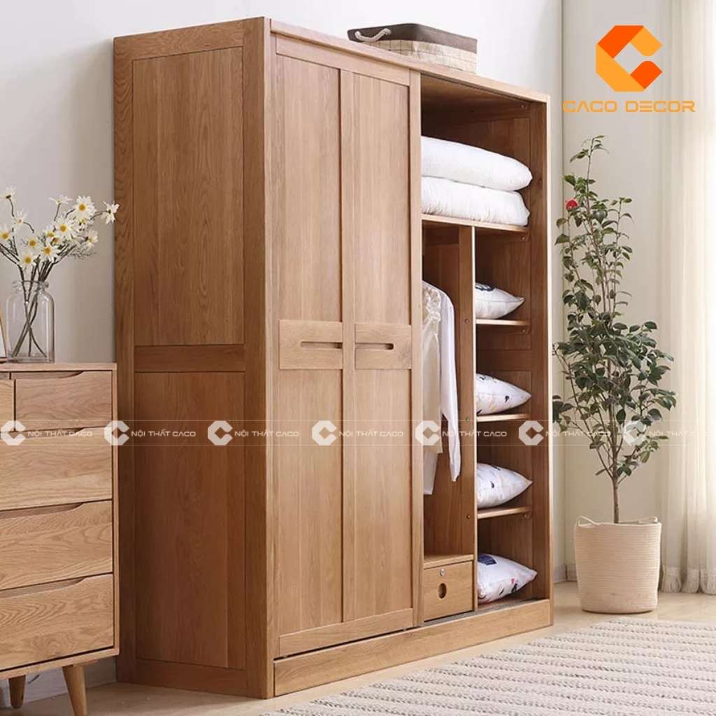 Kinh nghiệm mua tủ quần áo gỗ tự nhiên đúng chuẩn, giá tốt 15