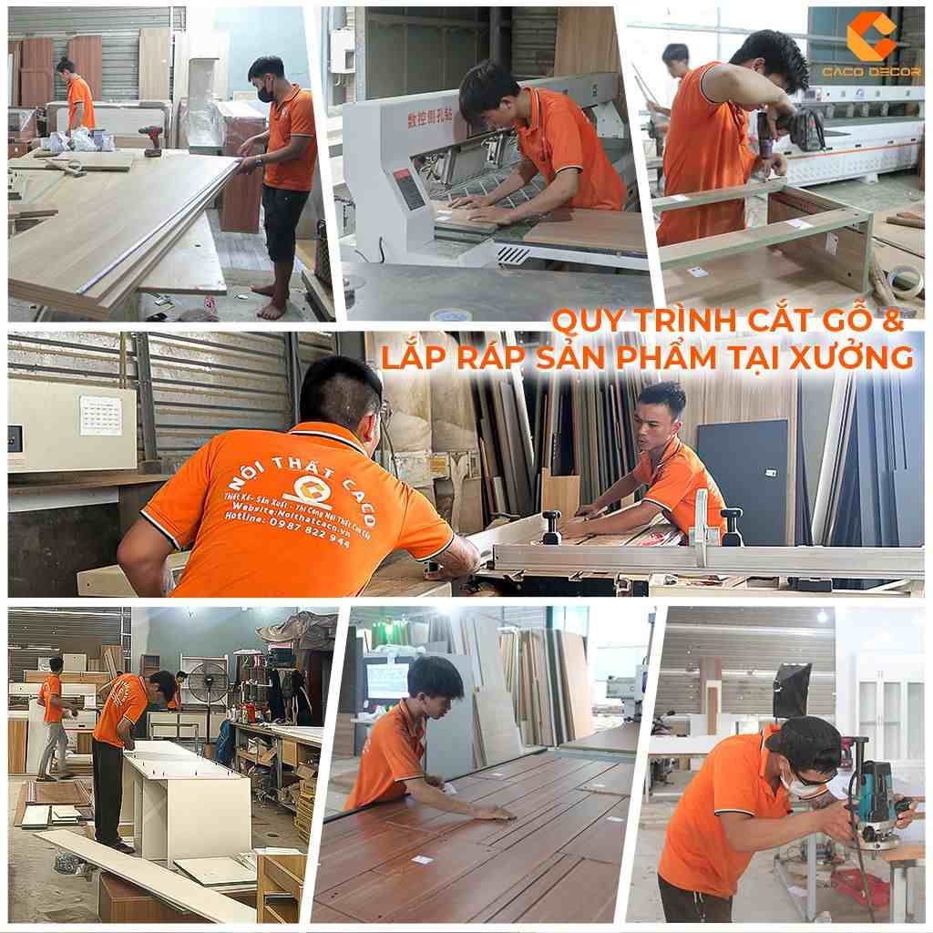 Tủ quần áo gỗ công nghiệp TAM063 dễ lắp đặt