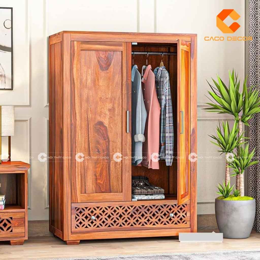 Kinh nghiệm mua tủ quần áo gỗ tự nhiên đúng chuẩn, giá tốt 2