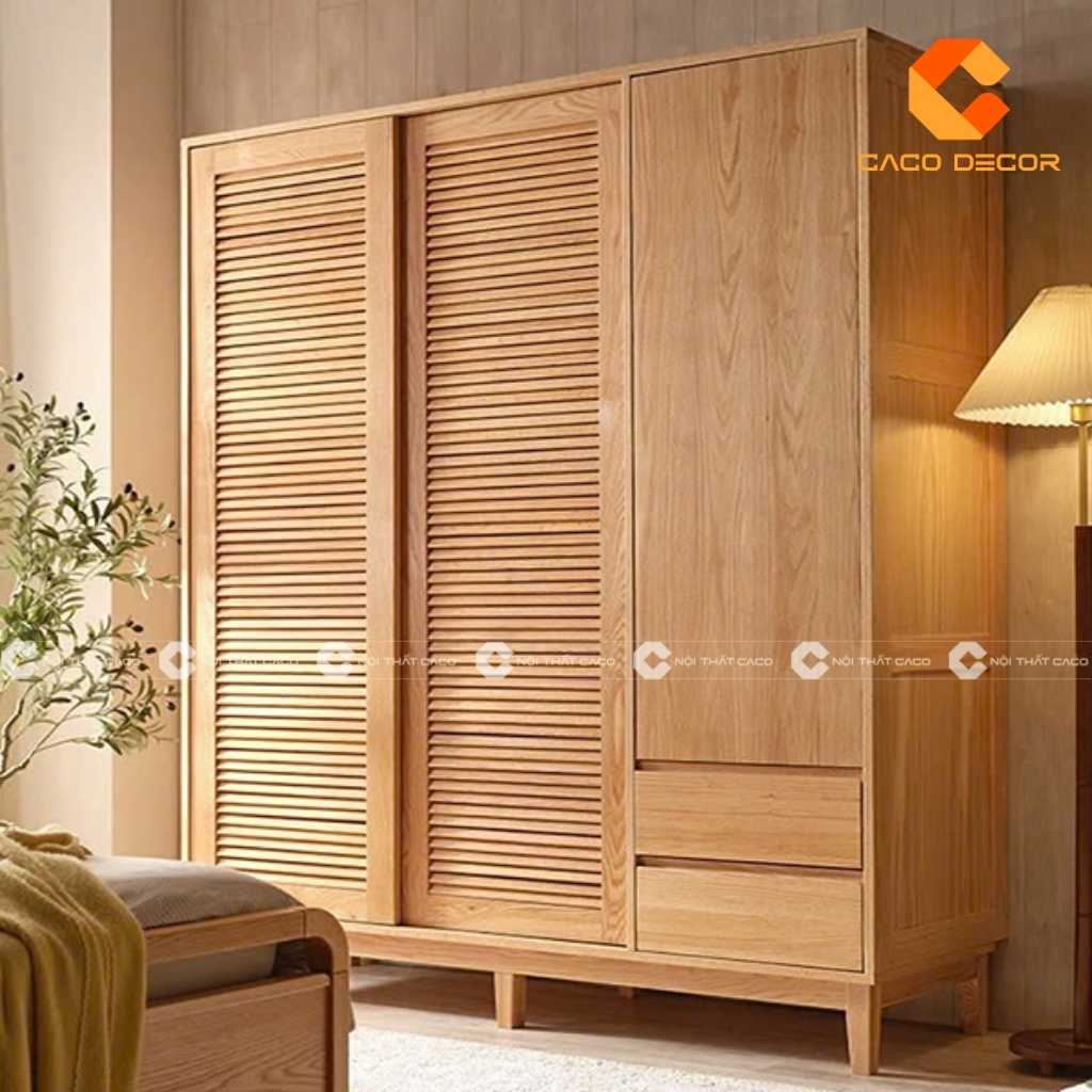 Kinh nghiệm mua tủ quần áo gỗ tự nhiên đúng chuẩn, giá tốt 13