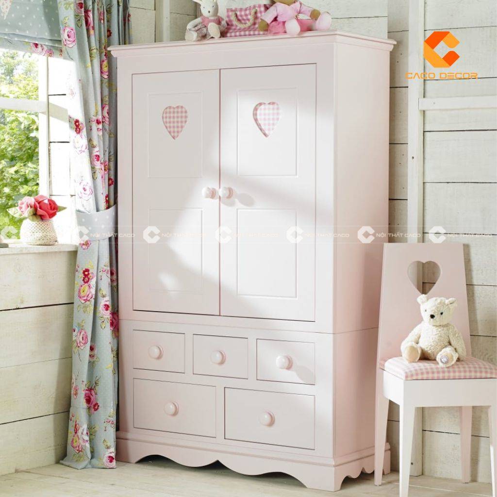 Thiết Kế Tủ Trẻ Em Hiện Đại Đẹp, Lưu Trữ Gọn Gàng Cho Bé 13
