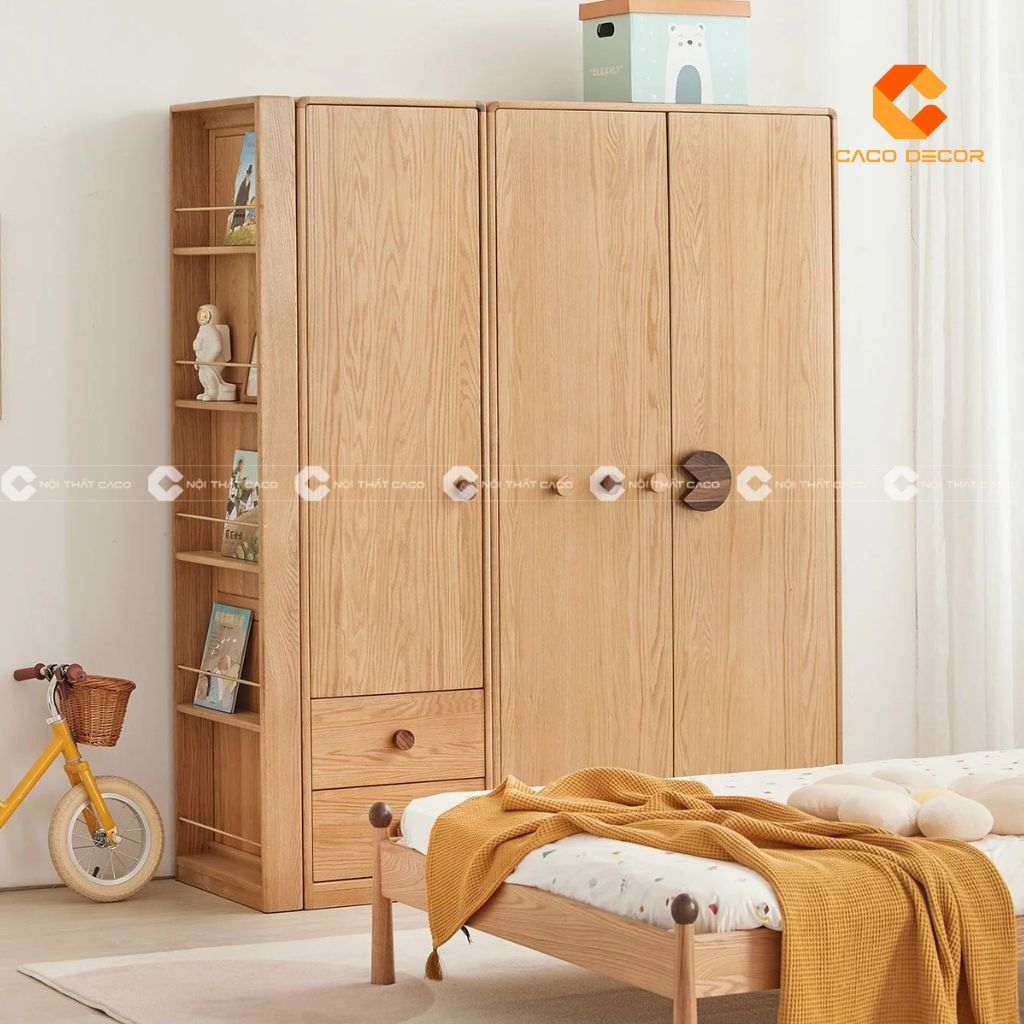 Thiết Kế Tủ Trẻ Em Hiện Đại Đẹp, Lưu Trữ Gọn Gàng Cho Bé 12