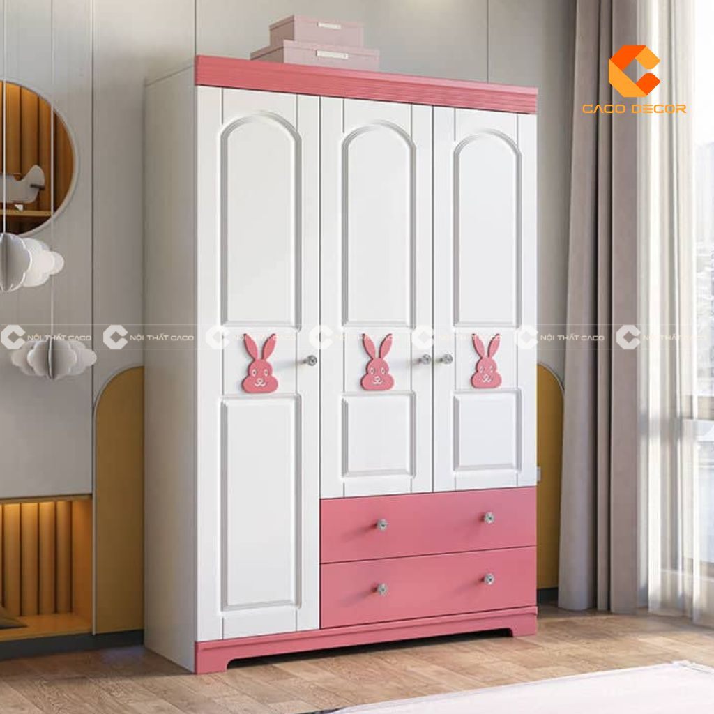 Thiết Kế Tủ Trẻ Em Hiện Đại Đẹp, Lưu Trữ Gọn Gàng Cho Bé 1