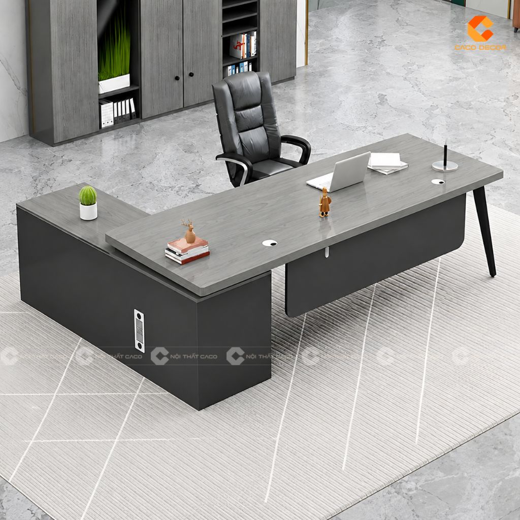 Bàn Giám Đốc Gỗ Công Nghiệp BGD023 Bền Đẹp 1