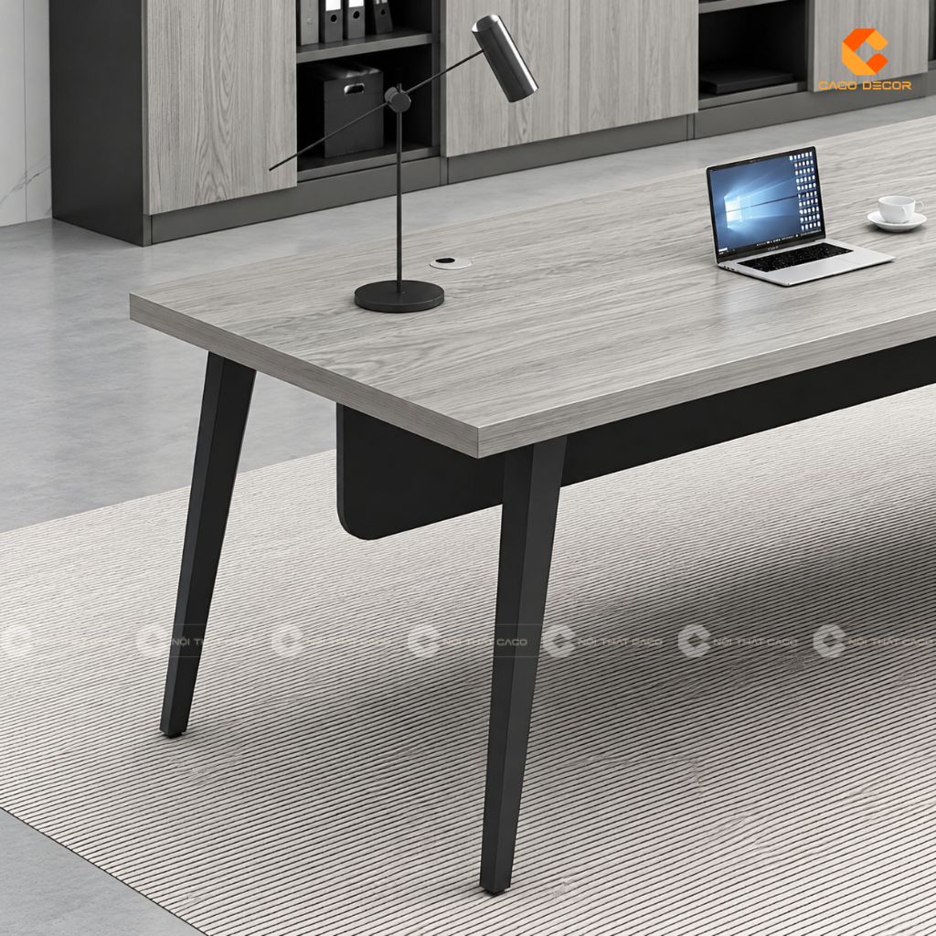 Bàn Giám Đốc Gỗ Công Nghiệp BGD023 Bền Đẹp 4