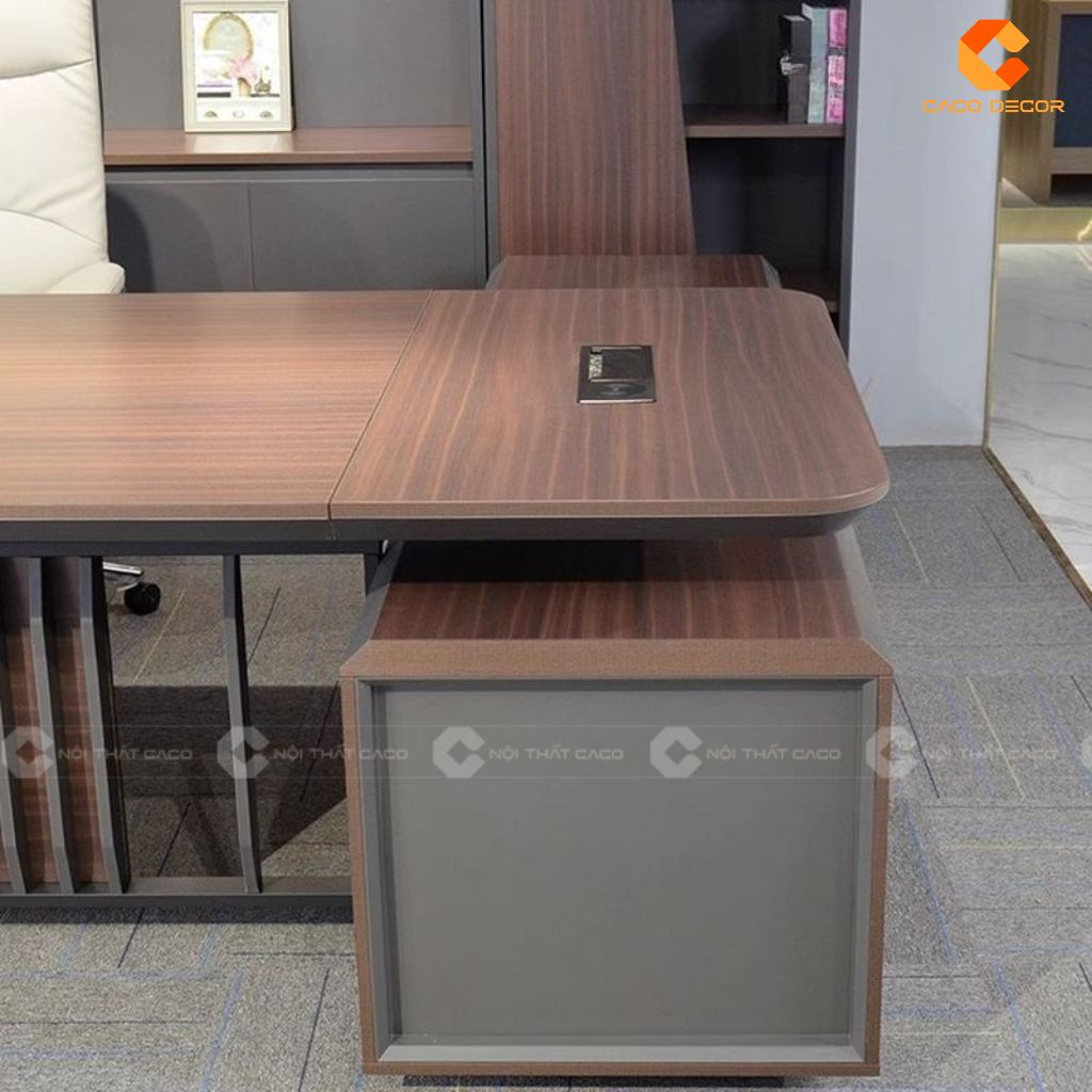 Bàn Làm Việc Giám Đốc Gỗ Tự Nhiên BGD054 Đẳng Cấp 4