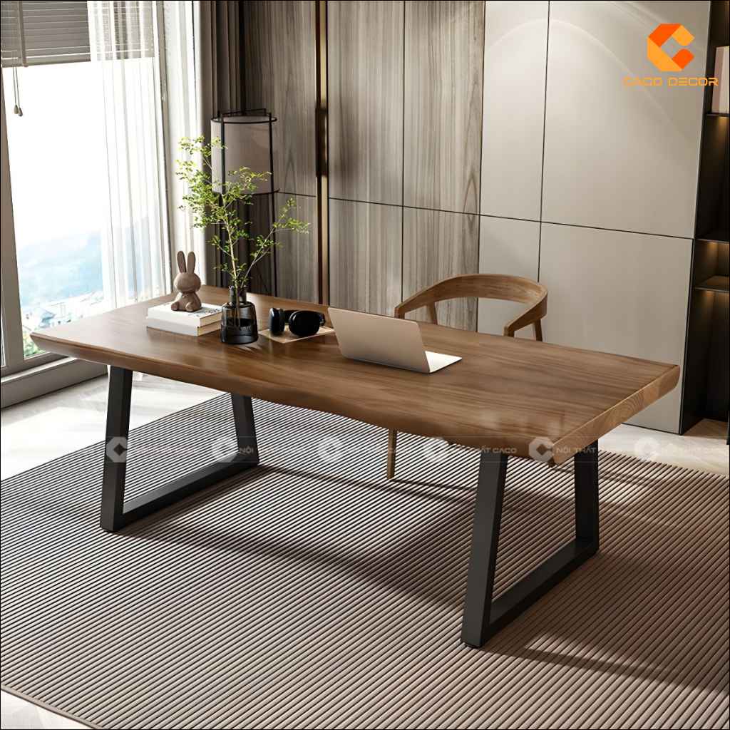 Bàn Giám Đốc Gỗ Tự Nhiên BGD060 Hiện Đại, Sang Trọng 6
