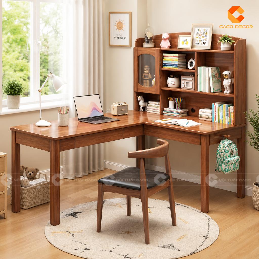 5 Lý Do Bàn Học Chữ L Được Nhiều Gia Đình Lựa Chọn Cho Bé 16