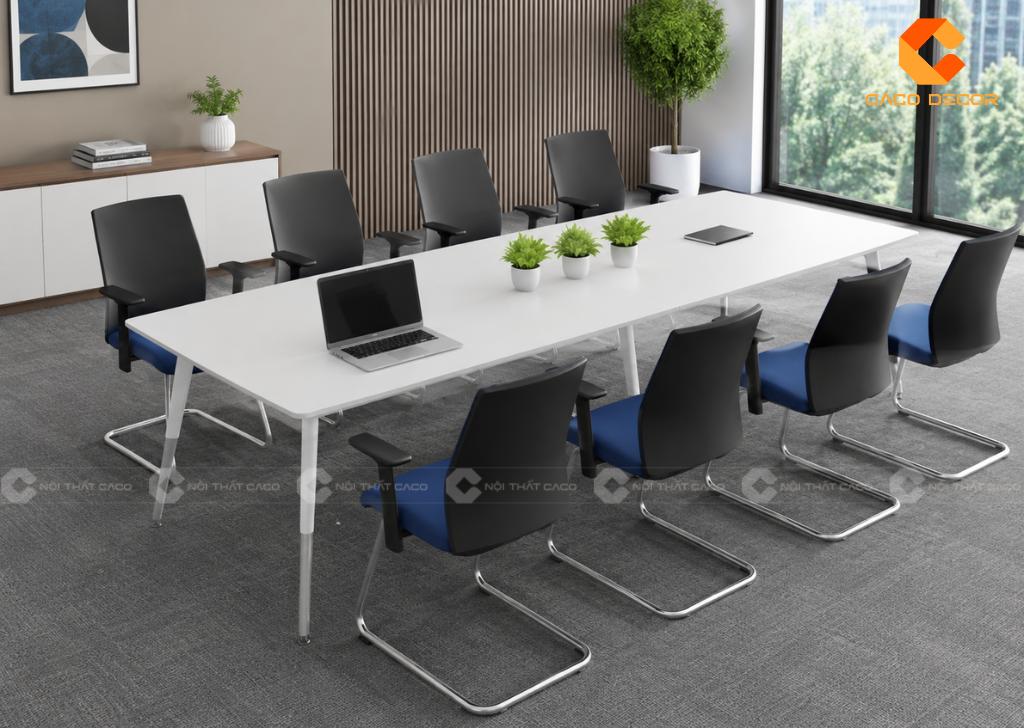 Mẫu Cụm Bàn Bàn Làm Việc 8 Người Hiện Đại Cho Văn Phòng 7