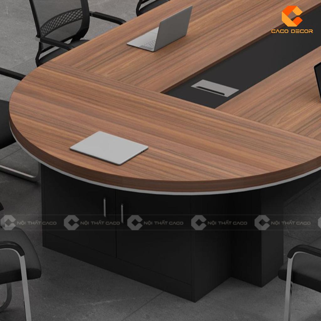 Bàn Phòng Họp Gỗ Công Nghiệp BH033 Oval Hiện Đại 5