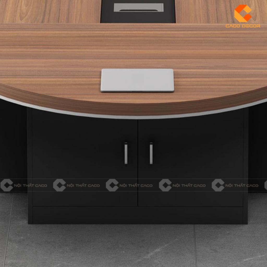 Bàn Phòng Họp Gỗ Công Nghiệp BH033 Oval Hiện Đại 6