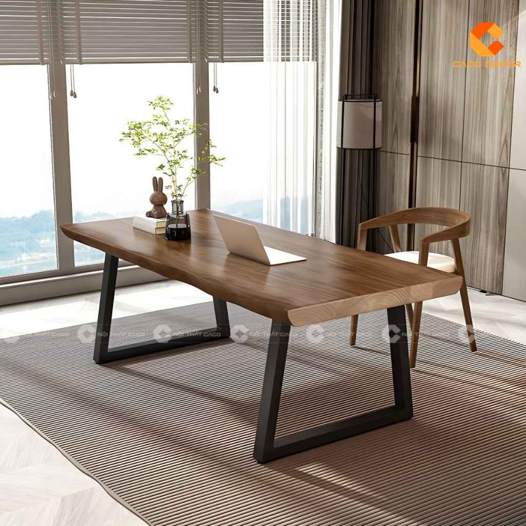 Bàn Giám Đốc Gỗ Tự Nhiên BGD060 Hiện Đại, Sang Trọng 2