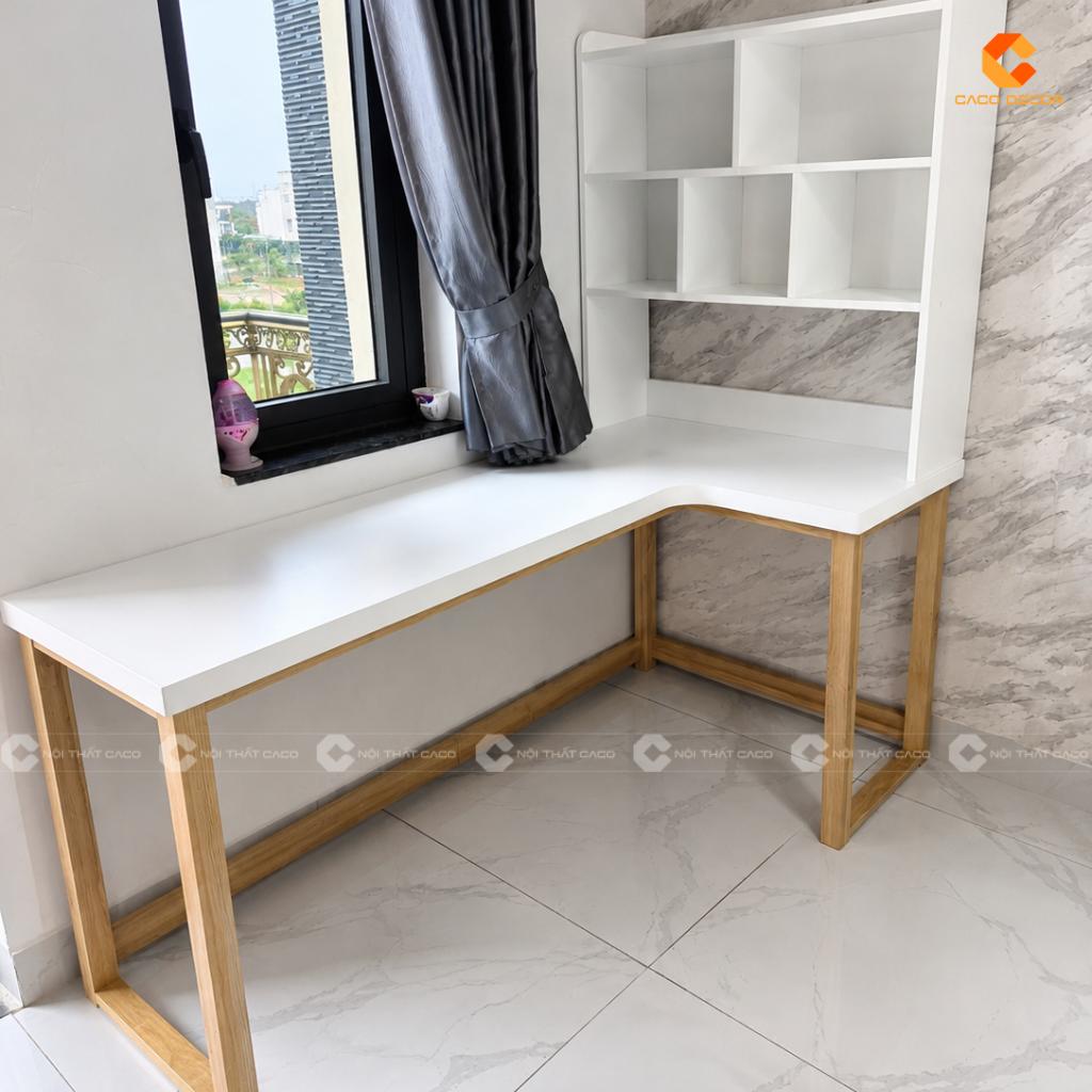 Hình thực tế bàn làm việc BLV046 CaCo đã bàn giao cho khách