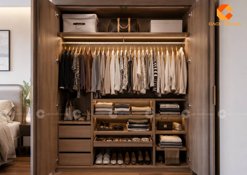 19 Mẫu Tủ Quần Áo 1m2 Đẹp Cho Phòng Ngủ Diện Tích Nhỏ 1
