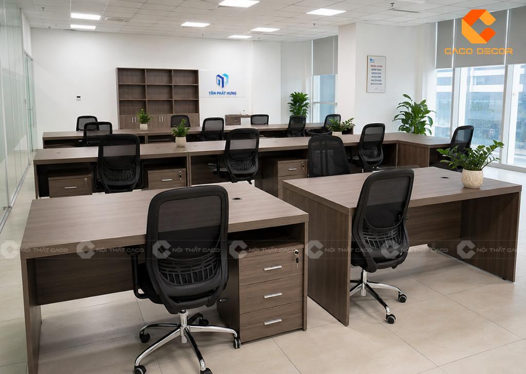 Mua combo bàn ghế làm việc văn phòng số lượng lớn giá tốt