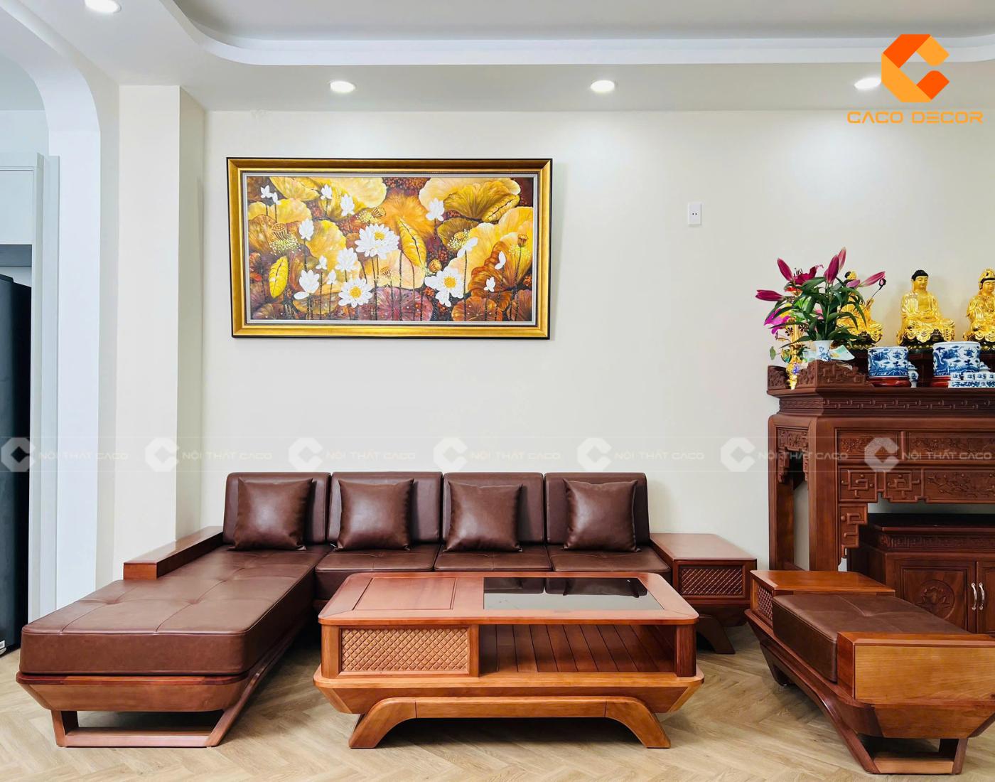 142+ Bộ bàn ghế sofa phòng khách sang trọng - Mẫu mới 2026 20