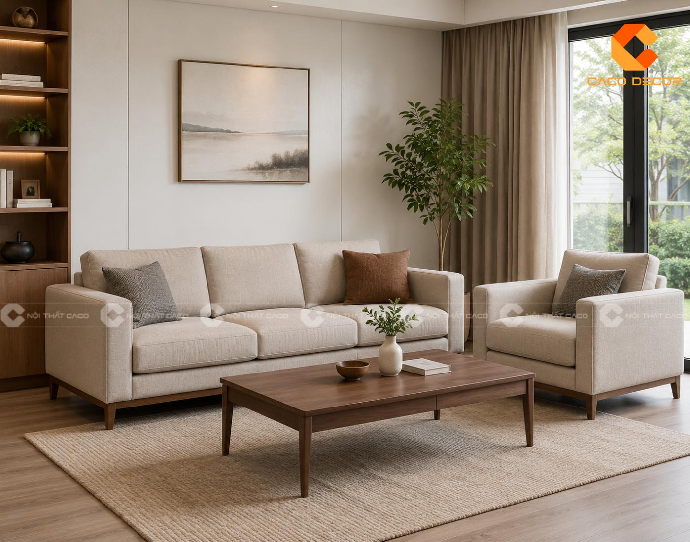 142+ Bộ bàn ghế sofa phòng khách sang trọng - Mẫu mới 2026 21