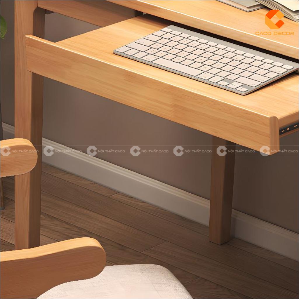 Chi tiết khay bàn phím trượt dưới mặt bàn làm việc BLV051