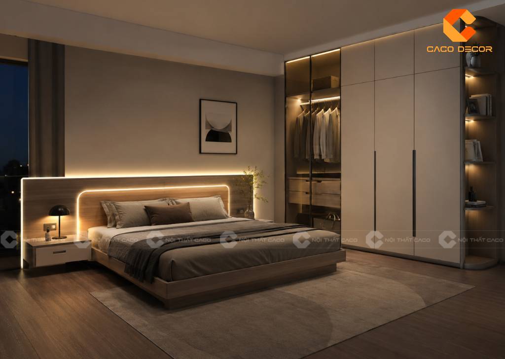 25 Bộ Giường Tủ Phòng Ngủ Hiện Đại, Đẹp Cho Nhà Mới 14