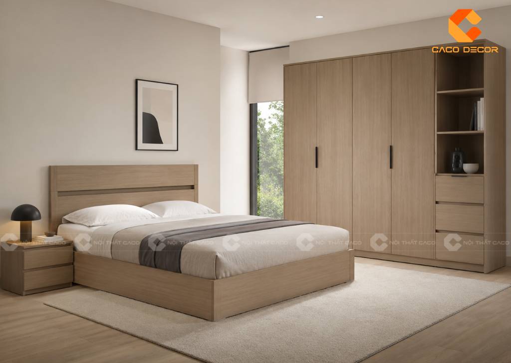 25 Bộ Giường Tủ Phòng Ngủ Hiện Đại, Đẹp Cho Nhà Mới 23