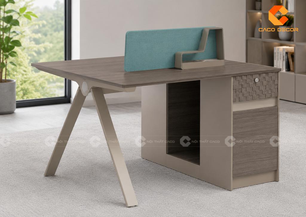 Cụm Bàn Làm Việc 2 Người Tiết Kiệm Hơn Mua 2 Bàn Lẻ 2