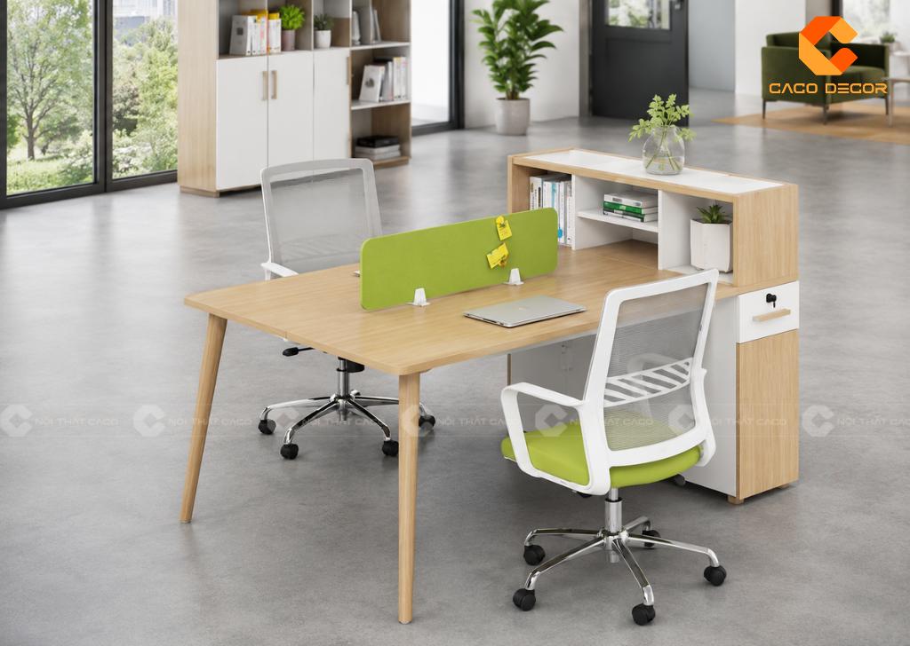 Cụm Bàn Làm Việc 2 Người Tiết Kiệm Hơn Mua 2 Bàn Lẻ 3