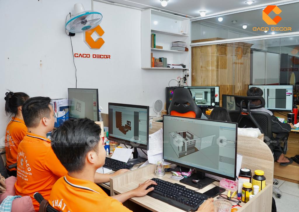 Đội ngũ thiết kế nội thất chuyên nghiệp tại CaCo