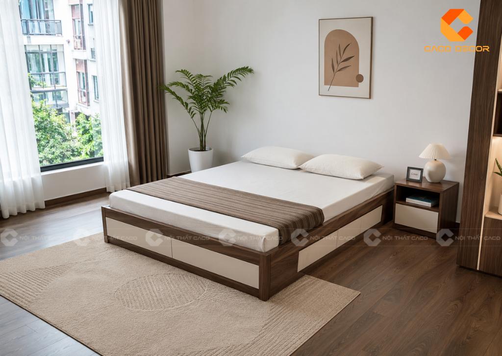 Giường Ngủ Không Đầu Là Gì? 15 Mẫu Đẹp Không Nên Bỏ Qua 7