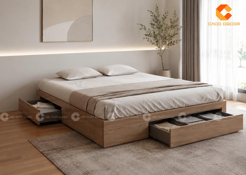  Giường Ngủ Không Đầu Là Gì? 15 Mẫu Đẹp Không Nên Bỏ Qua 10