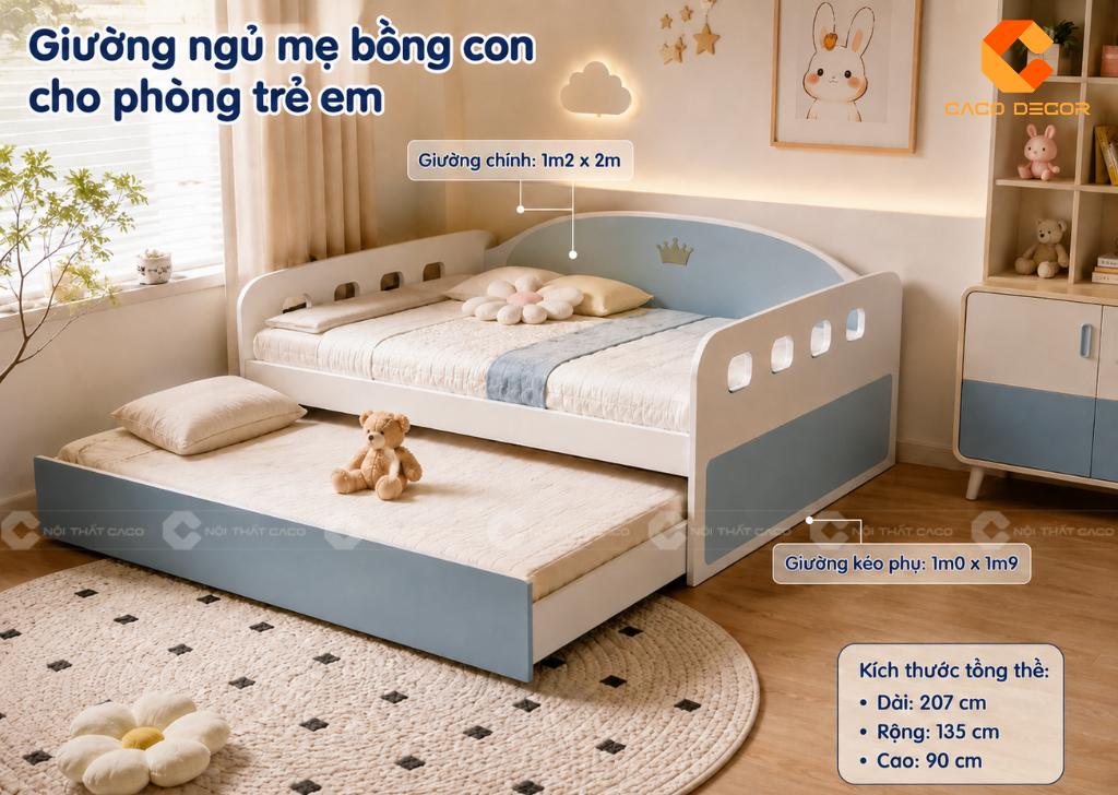 Có Nên Mua Giường Mẹ Bồng Con? Ưu Điểm Và Điều Cần Biết 9