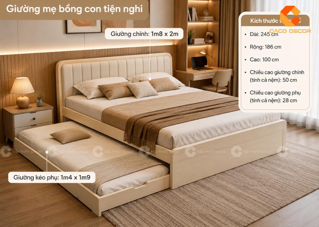 Có Nên Mua Giường Mẹ Bồng Con? Ưu Điểm Và Điều Cần Biết 12