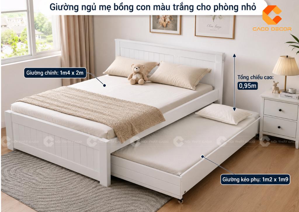 Có Nên Mua Giường Mẹ Bồng Con? Ưu Điểm Và Điều Cần Biết 15