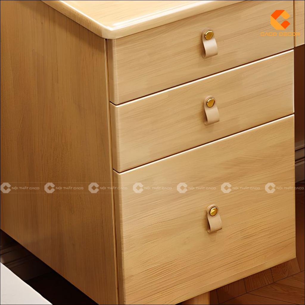 Hệ ba ngăn kéo lưu trữ của bàn làm việc tại nhà BLV052