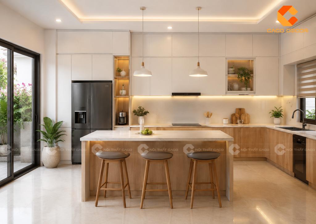 Giá Tủ Bếp Gỗ An Cường Cập Nhật Mới Nhất 2026 10