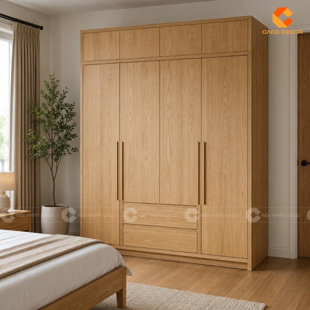 Tủ Quần Áo 2m - Kích Thước Được Nhiều Gia Đình Ưa Chuộng 18