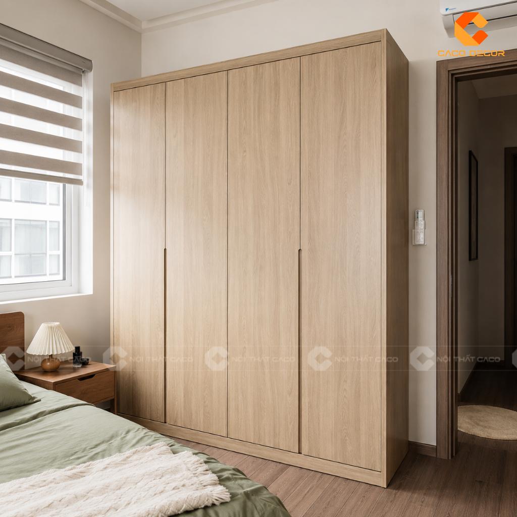 Tủ Quần Áo 2m - Kích Thước Được Nhiều Gia Đình Ưa Chuộng 3