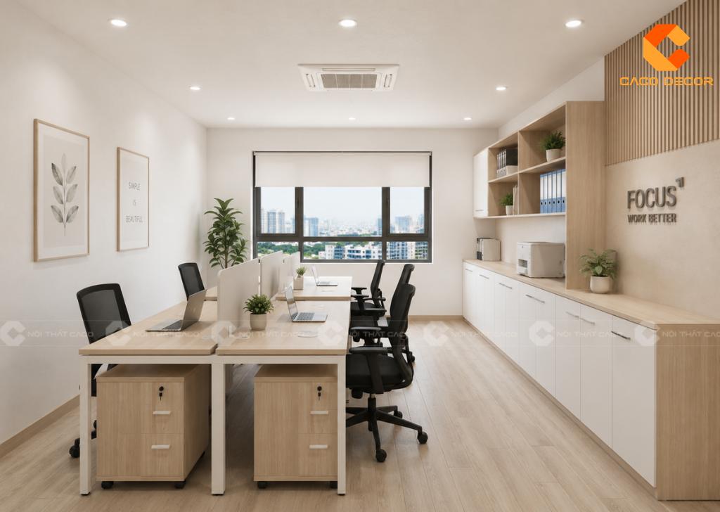 20+ Thiết Kế Văn Phòng 20m2 Đẹp, Hiện Đại Và Tiện Nghi 10