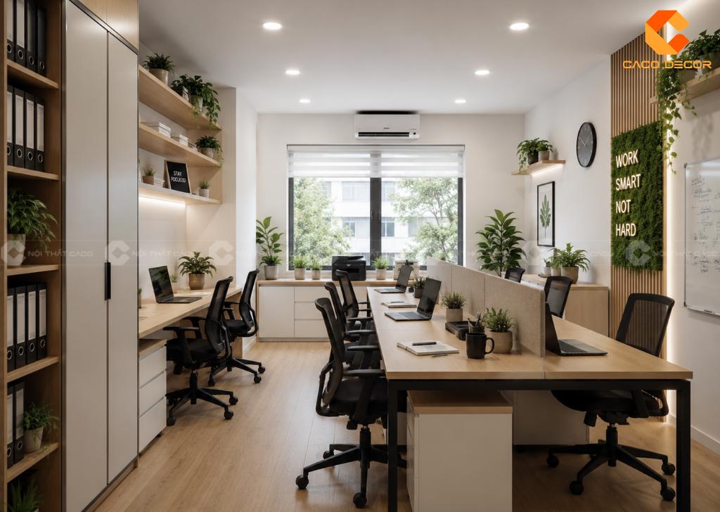 20+ Thiết Kế Văn Phòng 20m2 Đẹp, Hiện Đại Và Tiện Nghi 13
