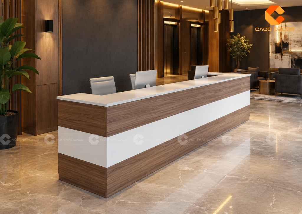 Quầy Lễ Tân Khách Sạn 5 Sao Sang Trọng, Đúng Tiêu Chuẩn 11