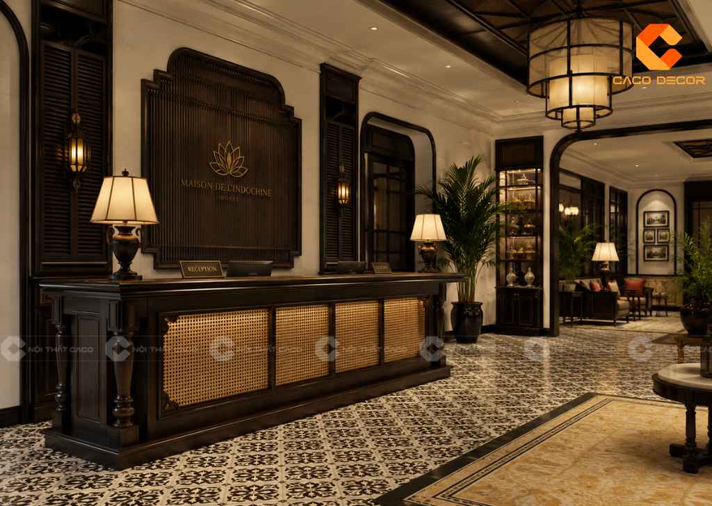 Quầy Lễ Tân Khách Sạn 5 Sao Sang Trọng, Đúng Tiêu Chuẩn 12
