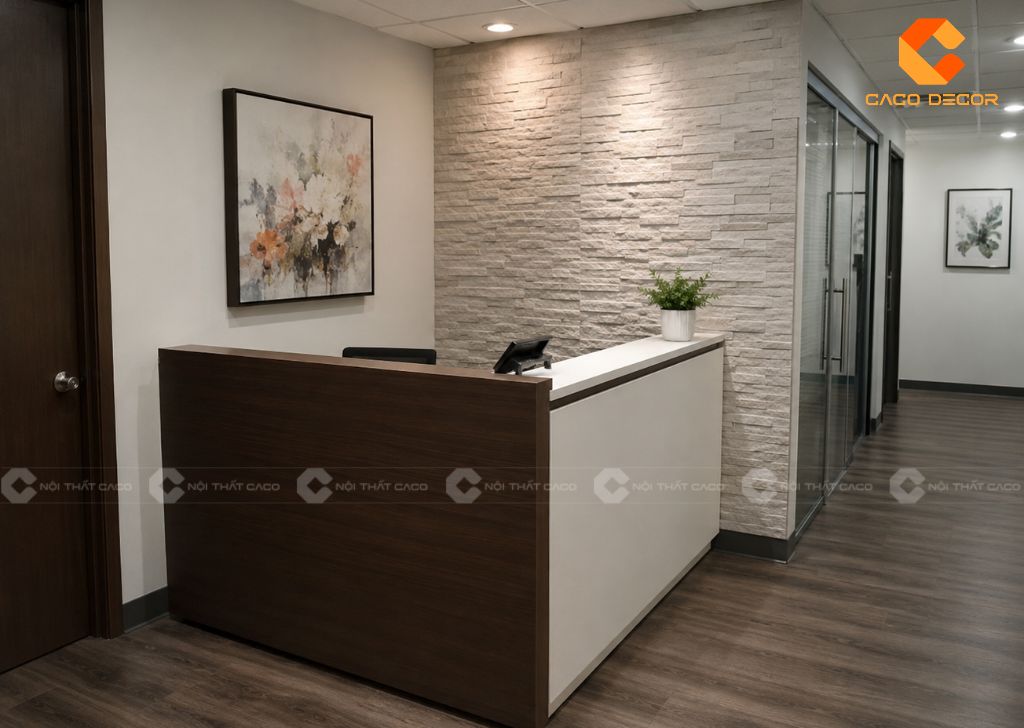 TOP 20 Mẫu Quầy Lễ Tân Nhỏ Đẹp, Gọn Hiện Đại Giá Tốt 2