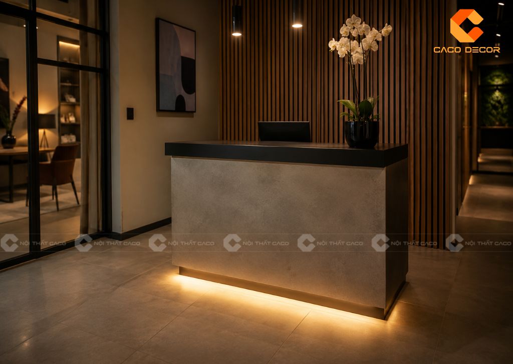 TOP 20 Mẫu Quầy Lễ Tân Nhỏ Đẹp, Gọn Hiện Đại Giá Tốt 3