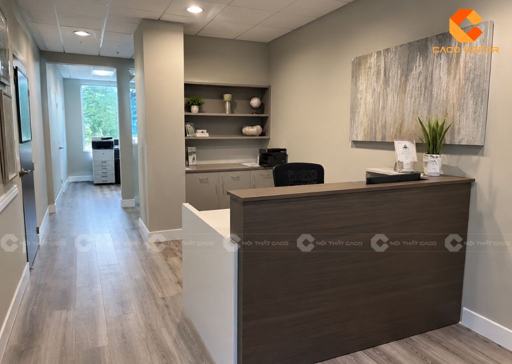 TOP 20 Mẫu Quầy Lễ Tân Nhỏ Đẹp, Gọn Hiện Đại Giá Tốt 6