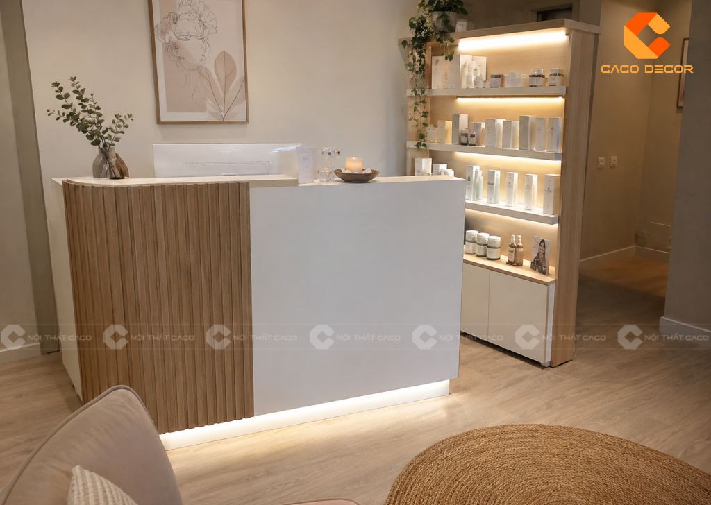 TOP 20 Mẫu Quầy Lễ Tân Nhỏ Đẹp, Gọn Hiện Đại Giá Tốt 9