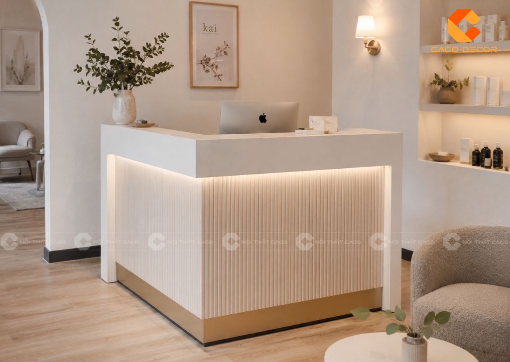 TOP 20 Mẫu Quầy Lễ Tân Nhỏ Đẹp, Gọn Hiện Đại Giá Tốt 15