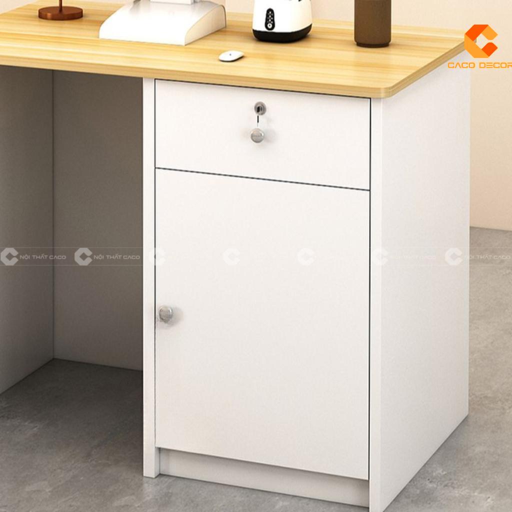 Quầy Lễ Tân Gỗ Công Nghiệp QLT032 Gọn Đẹp Hiện Đại 7