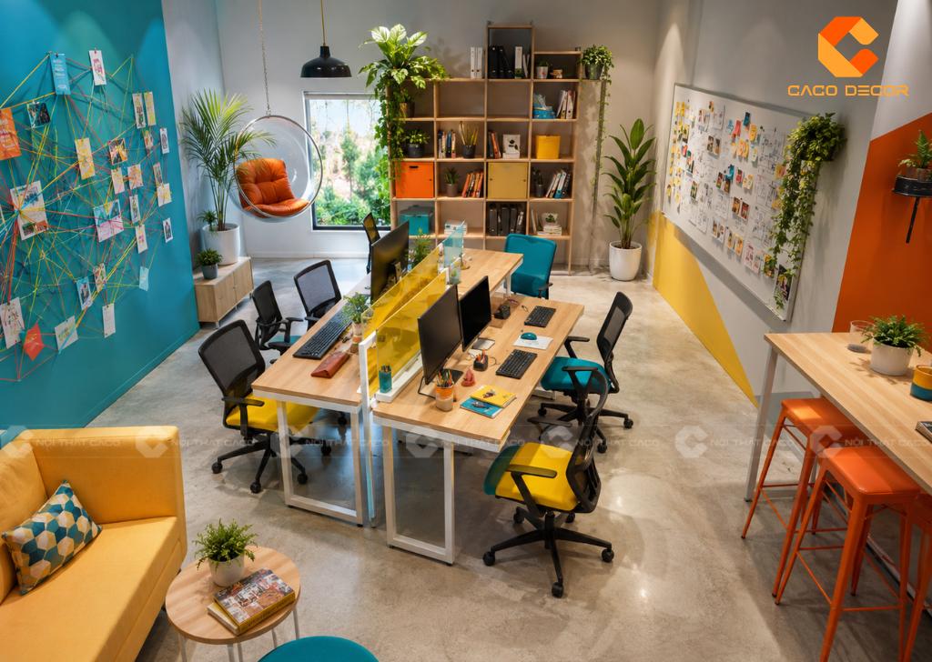 29+ Mẫu Thiết Kế Văn Phòng 30m2 Đẹp, Tiện Nghi 2026 7