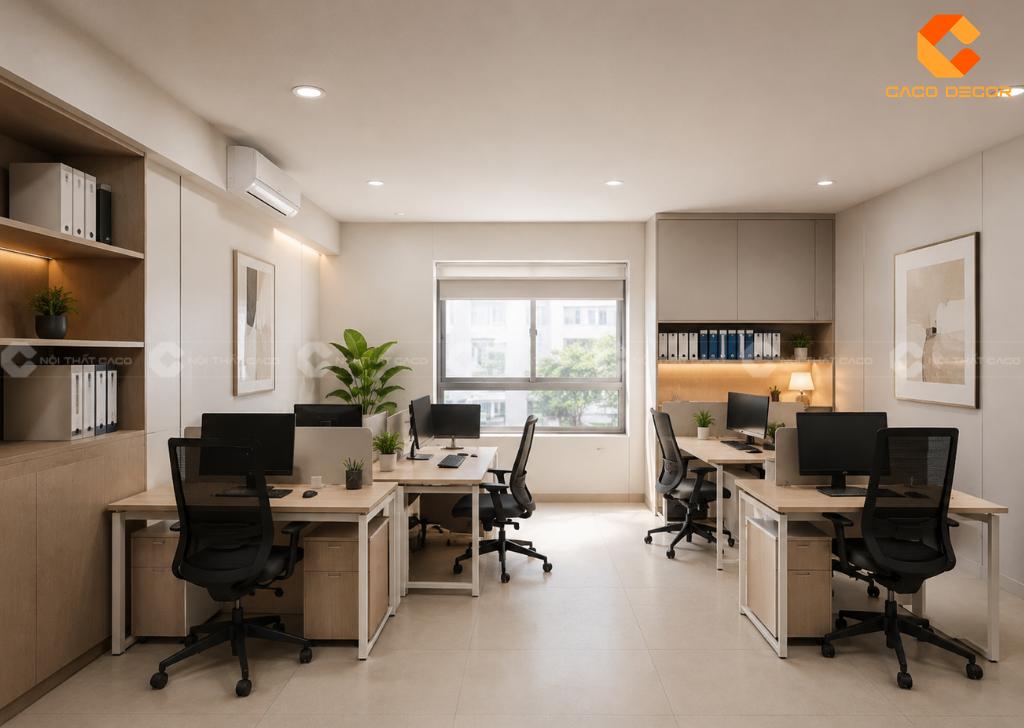 29+ Mẫu Thiết Kế Văn Phòng 30m2 Đẹp, Tiện Nghi 2026 10